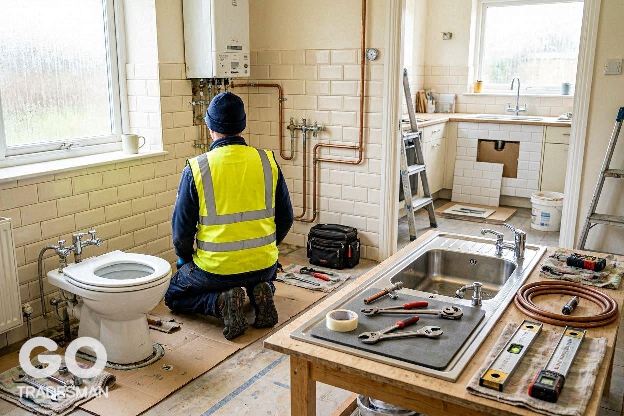 Bathroom, Kitchen & WC Plumbing services