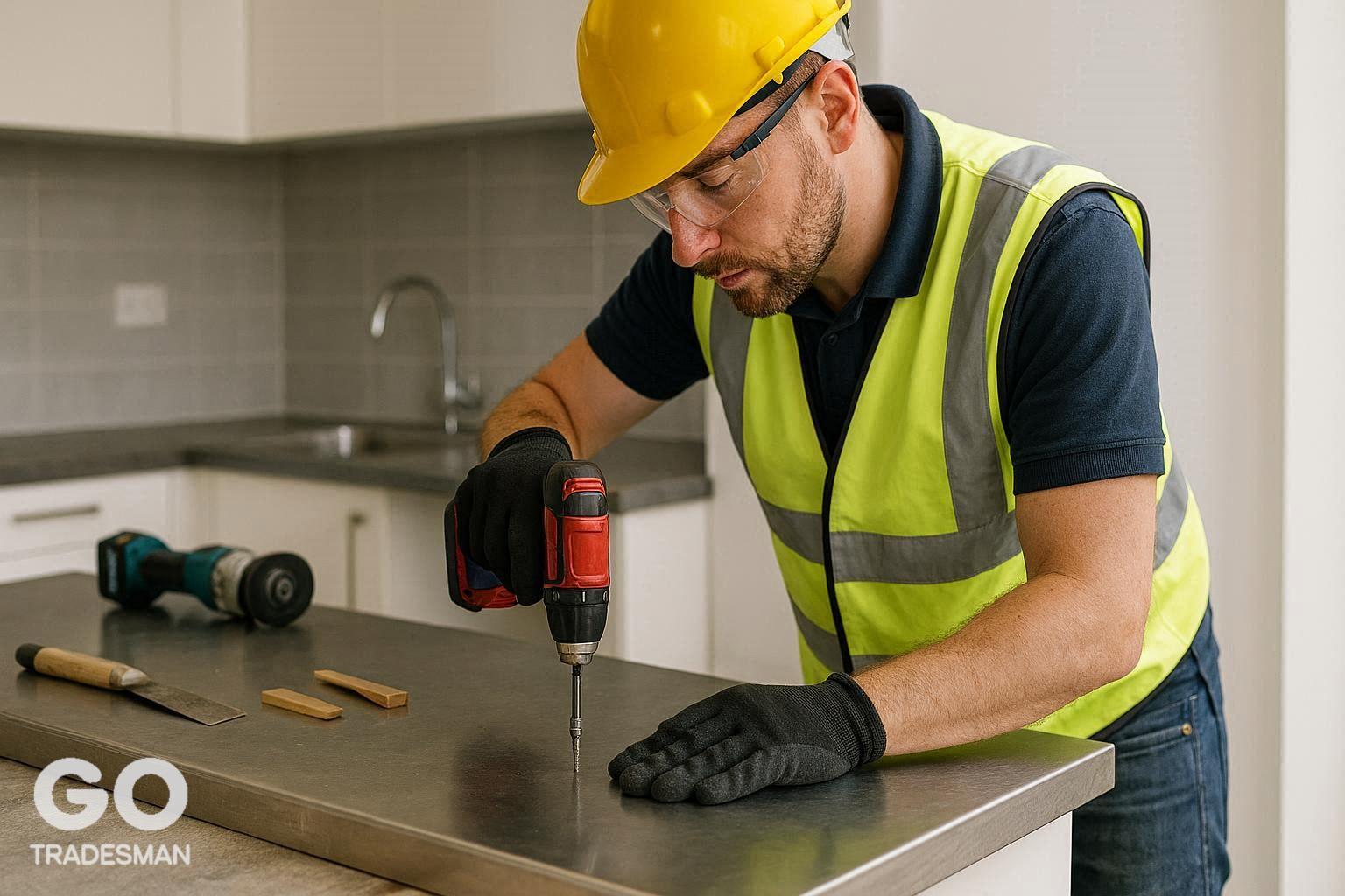 Metal Kitchen Worktop services